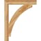 Ekena Millwork Thorton Block Rough Sawn Bracket, Western Red Cedar, 4"W x 30"D x 38"H BKT04X30X38THR05RWR - alternate 4